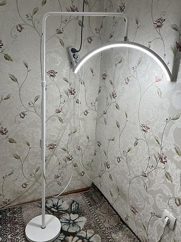 софтбоксы купить: Арочная напольная LED‑лампа для работы и бьюти‑процедур. - Форма — 1