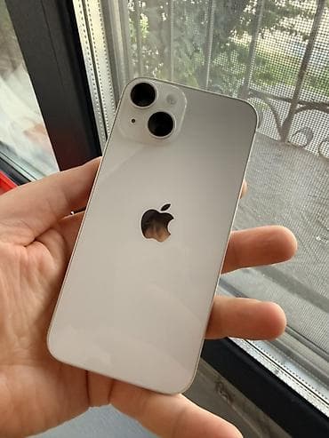 11 про 128: IPhone 14, Б/у, 128 ГБ, Белый, Коробка, 92 % — 1