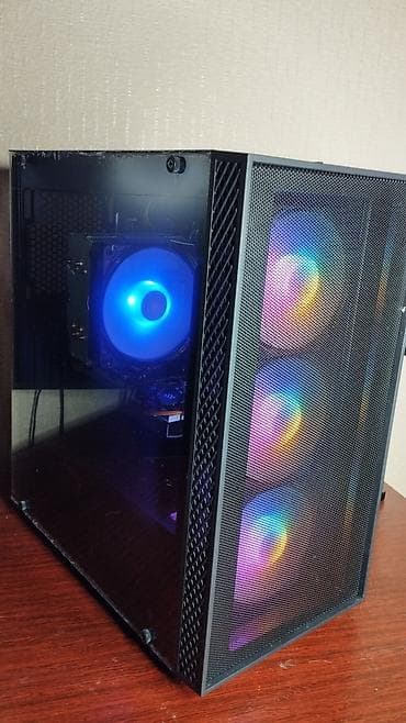 graphics card: Компьютер, ядер - 6, ОЗУ 16 ГБ, Для работы, учебы, Б/у, AMD Ryzen 5, AMD Radeon RX 580, HDD + SSD — 4