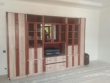Ремонт и строительство: Стенка-шкаф, Тип стенки-шкафа: Модульная, Для зала, Особенности: С отделением под телевизор — 3