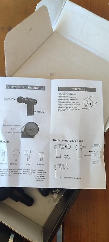 archer ax: Массажер Перкуссионный пистолет, Все тело, Новый — 3