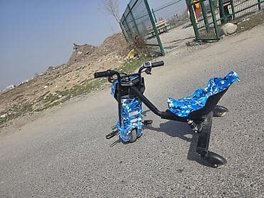 Детские самокаты: Детский электрокар, Б/у — 1