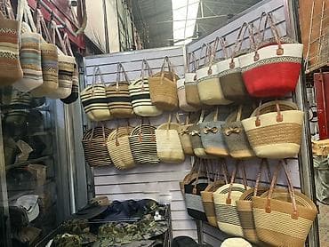Женская обувь: Пляжная сумка в комплекте со шляпой — 1