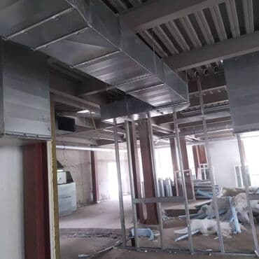 расценка строительных работ в бишкеке 2024: Жестяные работы, Вентиляция — 18