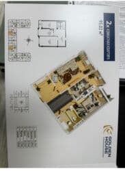 куплю квартиру на ипотеку: 2 бөлмө, 95 кв. м, Элитка, 13 кабат, ПСО (өзү оңдоп түзөтүп бүтүү үчүн) — 6