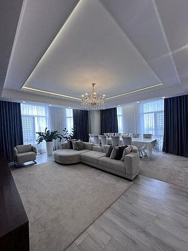 Недвижимость: 4 комнаты, 151 м², Элитка, Асанбай мкр Элитка, 12 этаж, Евроремонт — 1
