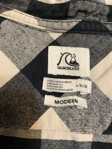 меняю на рекс: Продам Рубашку мужскую Quiksilver (размер L) — 5