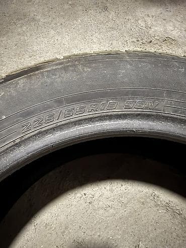 r18 22545: Шины 225 / 55 / R 18, Лето, Б/у, Комплект, Легковые, Япония, Yokohama — 2