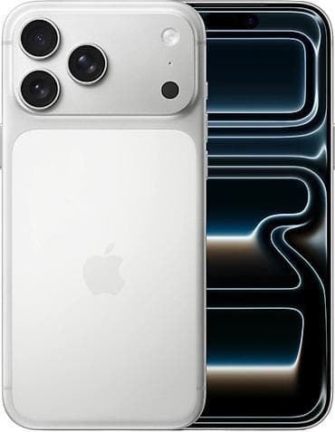 IPhone 17 Pro Max, Новый, 256 ГБ, Серебристый, Коробка