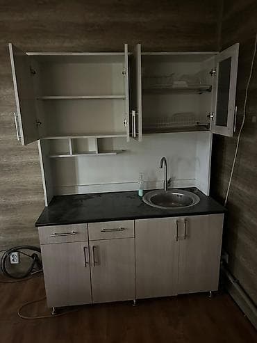 посуда шкаф: Кухонный гарнитур, ДСП — 3