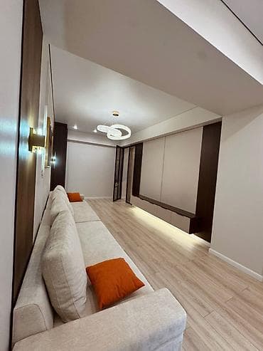 discovery studio: 3 комнаты, 104 м², Асанбай мкр Элитка, 3 этаж, Дизайнерский ремонт — 6