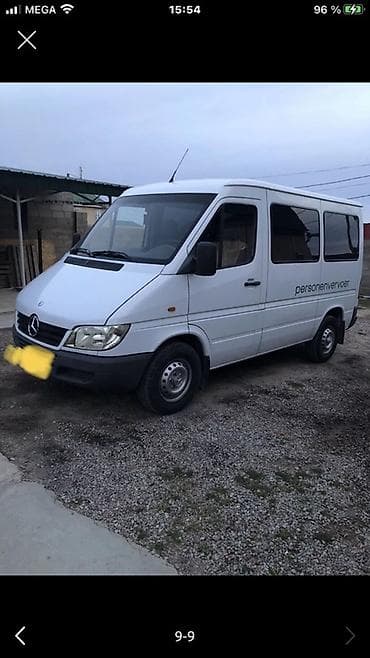 Mercedes-Benz Sprinter (короткая база, пассажирский минивэн) можно
