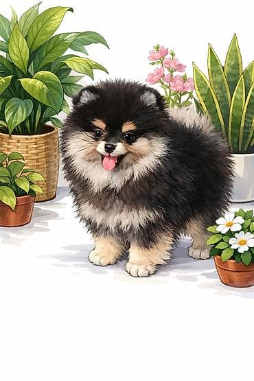 охотничи собаки: Шпиц, 2 месяца, Самец, С прививкой — 1