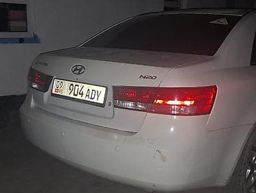 простой: Hyundai Sonata: 2007 г., Автомат, Бензин, Седан — 1