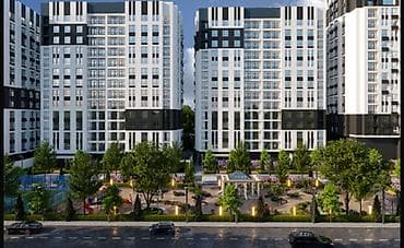 premium development: 2 комнаты, 91 м², Элитка, 13 этаж, ПСО (под самоотделку) — 1