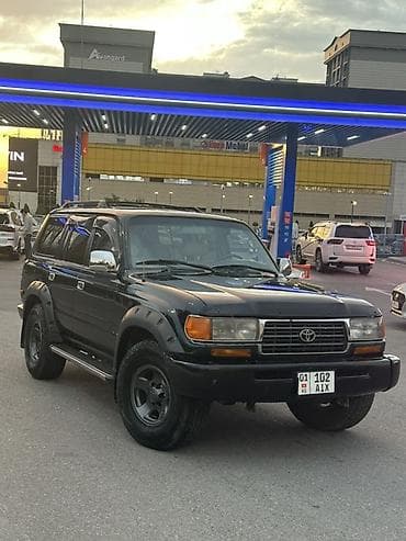 лент крузер: Toyota Land Cruiser: 1996 г., 4.5 л, Автомат, Газ, Внедорожник — 1