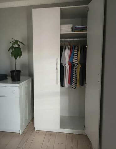 шкаф кухыный: Шкаф для одежды, Прямой — 1