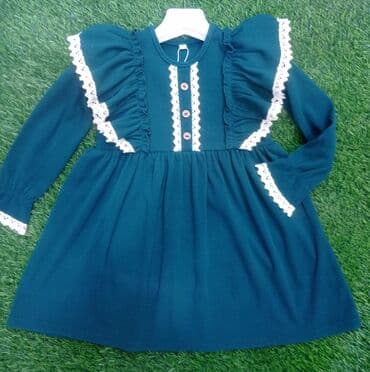 платье дордой: Детское платье, цвет - Красный — 7