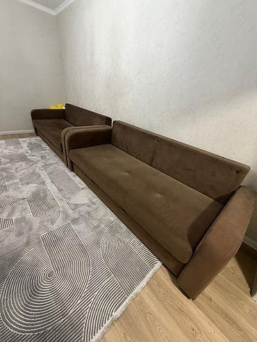 диван раскладной ikea: Прямой диван, Б/у — 4