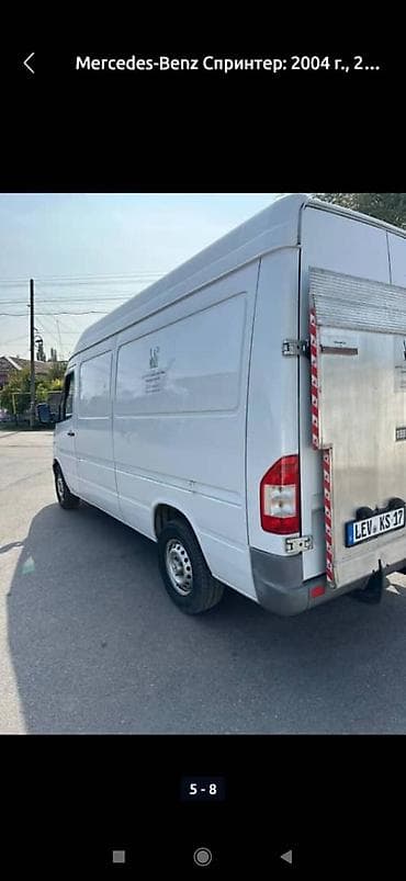 sprinter 315: Mercedes-Benz Спринтер: 2004 г., 2.2 л, Механика, Дизель, Фургон — 8