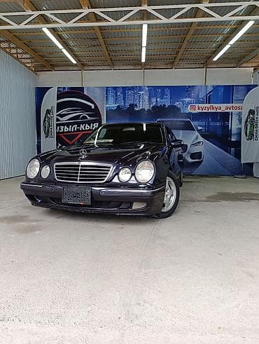 android teyes cc3: Mercedes‑Benz E‑Class W210, седан, тёмно‑фиолетовый (почти чёрный) — 1