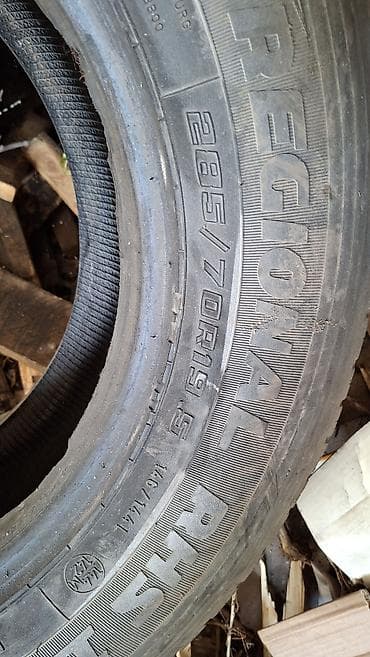 Шиналар 285 / 70 / R 19.5, All-season, Колдонулган, Жүк ташуучу унаалар/Автобустар, Германия, Bridgestone — 9