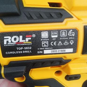 шуруповерт prox: Аккумуляторная дрель-шуруповерт ROLF TOP-5032 (brushless) в кейсе — 5