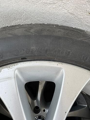 ось 19 5: Колеса в сборе 255 / 50 / R 19, Лето, Б/у, Комплект, Внедорожные (АТ/МТ), Литые, отверстий - 5 — 4