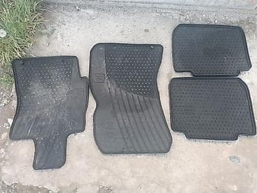 Резиновые Полики Для салона Subaru, цвет - Черный, Б/у, Самовывоз — 1