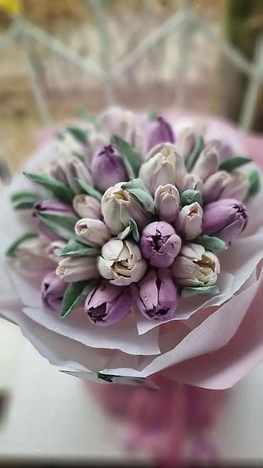 букет из леденцов: Зефирные букеты — съедобные композиции из натурального зефира в форме — 1