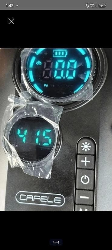 буферные динамики: Пусковое устройство + компрессор 4в1 ФИРМА "CAFELE" •Пиковый ток 1200 — 4