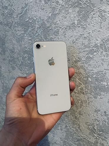 ipad ош: IPhone 8, Новый, 256 ГБ, Белый, Защитное стекло, 70 % — 2