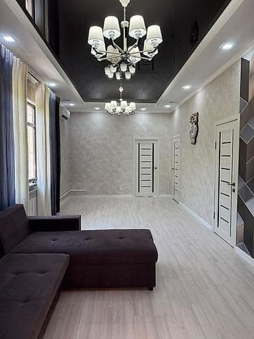 кут курулуш квартира: 90 м², 3 бөлмө, Жылытылган, Евроремонт, Кондиционер — 2
