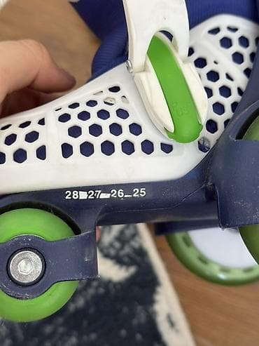 nike react: Детские раздвижные роликовые коньки Reaction + комплект защиты - — 3