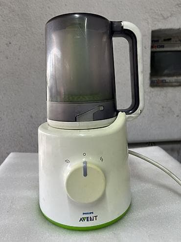 Philips AVENT пароварка-блендер для детского питания. Б/у - 2 в 1 lalafo.kg да Philips AVENT пароварка-блендер для детского питания. Б/у - 2 в 1
