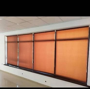 Текстиль: Рулонные и вертикальные жалюзи под размер окна - Виды: рулонные — 10