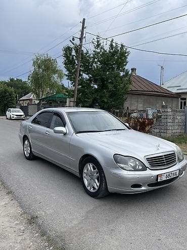 Mercedes-Benz S-Class: 2001 г., 5 л, Автомат, Бензин, Седан — 4