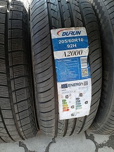 Шиналар 205 / 60 / R 16, Жай, Жеңил унаалар, Durun
