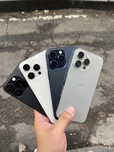IPhone 15 Pro Max, Новый, 256 ГБ, Black Titanium, Коробка, 88 %