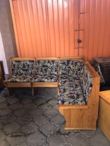 мебель из ясеня: Кухонный уголок карагач . Очень красиво сделано . Размер 190 на 160 — 9