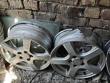 тайота ипсум 1: Литые Диски R 15 ATS, Комплект, отверстий - 5, Б/у — 2