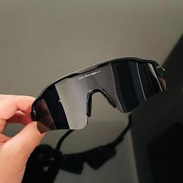 Аксессуарлар: Спортивные очки Oakley (линейка Radar/EV стиль) с зеркальными сменными — 5