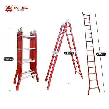 Даяр бизнес: Трансформер тепкич, Бийиктиги: 3–4 м, Жаңы, Материалы: Алюминий — 3