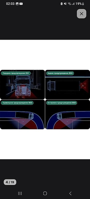 Автомобильные камеры: Система видеомониторинга для коммерческого транспорта (грузовики — 5