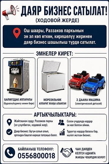 Готовый бизнес: Продажа бизнеса Фастфуд Вместе с: Оборудование и мебель — 1