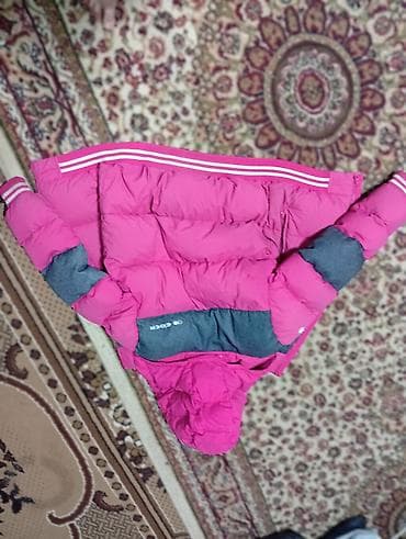 Школьная форма: Детская зимняя куртка Eider - Цвет: ярко‑розовый с серыми вставками - — 1