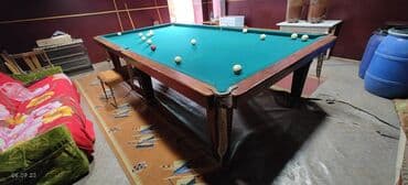 аренда бассейнов: Продаю бильярдный стол размер 3.25*1.95(не китайский,не мрамор)дерево — 3