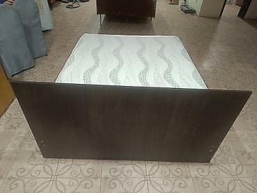 Бүктөлүүчү жеңил керебеттер: Двуспальная кровать с матрасом. 2 штуки - Размер спального места — 2