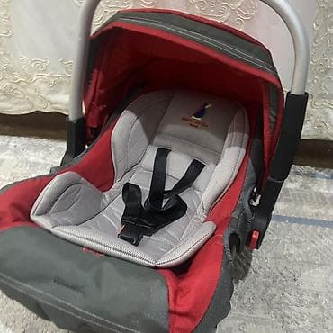 кресло для авто: Автокресло, цвет - Красный, Б/у — 2