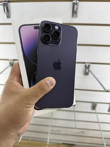 ацфон 14: IPhone 14 Pro, Deep Purple, Коробка, 100 % — 2